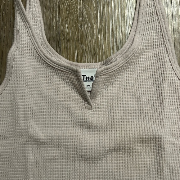 TNA Waffle Notch Tank - Marble Lilac - Picture 9 of 9